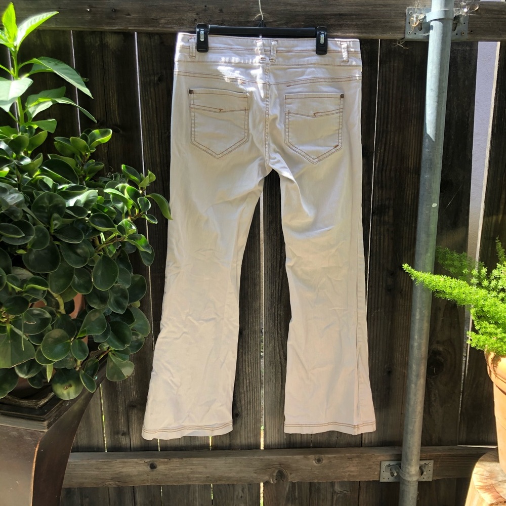 Vintage Beige Denim Boot Cute Jeans!!